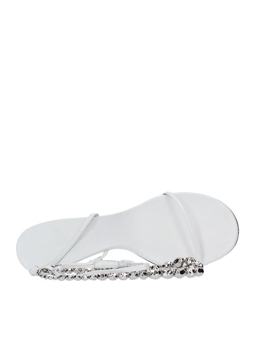 Sandali in nappa STUDIO AMELIA | F504 CFS SHEEPBIANCO